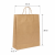 Torba papierowa z uchwytem skrętnym kraft 32 cm x 17 cm x 38 cm - 200 sztuk
