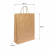 Torba papierowa z uchwytem skrętnym kraft 25 cm x 11 cm x 30 cm - 200 sztuk