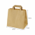 Torba papierowa kraft 32 cm x 21 cm x 33 cm - 50 sztuk