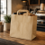 Torba papierowa kraft 32 cm x 16 cm x 27 cm - 50 sztuk