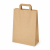 Torba papierowa kraft 28 cm x 10 cm x 22 cm - 50 sztuk