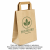Torba papierowa kraft z uchem - 18 x 8,5 x 23 cm - 50 szt.
