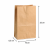 Torba papierowa kraft - 16 cm x 8,5 cm x 23 cm - 1000 sztuk
