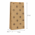 Torebka fałdowa kraft 12 cm x 5 cm x 27 cm - 1000 sztuk