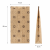 Torebka fałdowa kraft 10 cm x 5 cm x 25 cm - 1000 sztuk