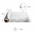 Folia aluminiowa - 29 cm x 12 µm, 0,8 kg - 1 sztuka