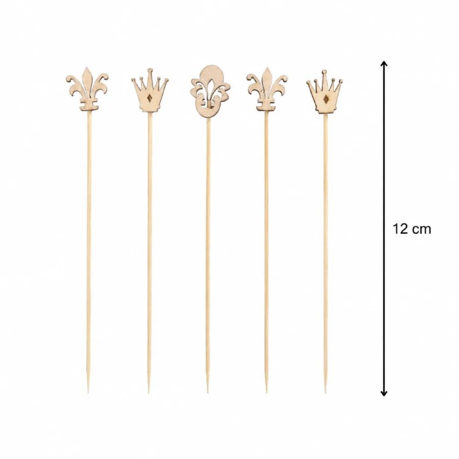 Patyczki fingerfood Royal 12 cm - 100 sztuk