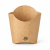 Pudełko na frytki z tektury kraft 11,2 cm x 8,4 cm x 5,2 cm - 80 sztuk