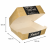 Pojemnik na hamburgery burger box 8,5 cm x 15,5 cm x 15,5 cm - 50 sztuk