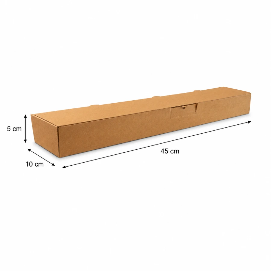 Pudełko na zapiekankę 45 x 10 x 5 cm - 50 szt.
