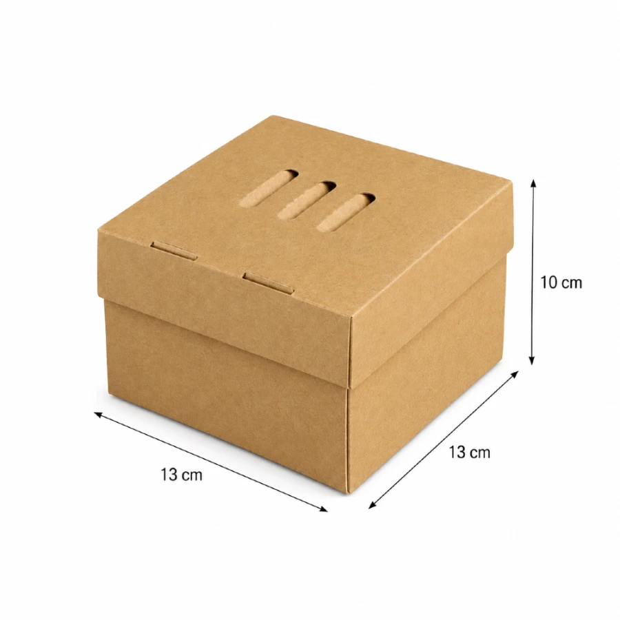 Burger box, tacka 13 x 13 x 10 cm - 100 szt.