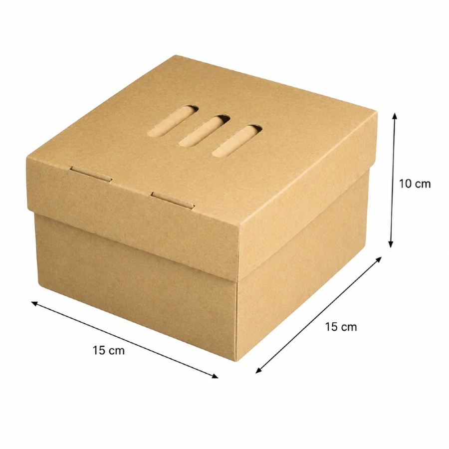 Burger box, tacka 15 x 15 x 10 cm - 100 szt.