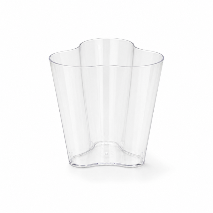 Pojemniki na przekąski fingerfood 120 ml 5,8 cm x 5,8 cm x 6,8 cm - 20 sztuk