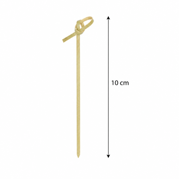 Patyczki fingerfood Knot 10 cm - 250 sztuk