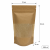 Doypack papierowy woreczek strunowy z okienkiem PE 1000 ml 18 cm x 9 cm x 29 cm - 100 sztuk