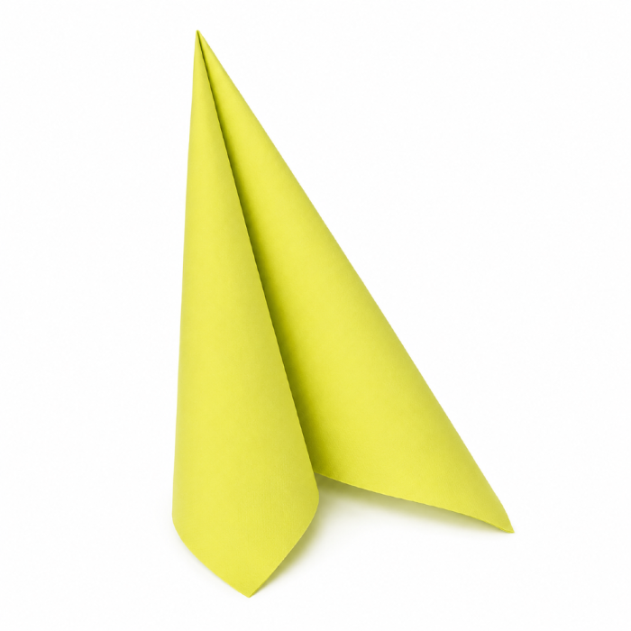 Serwetki Royal Collection limonkowe 40 cm x 40 cm - 50 sztuk