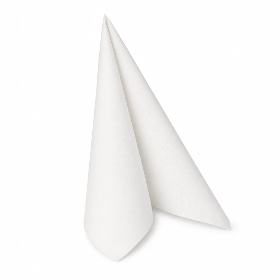 Serwetki Royal Collection białe 40 cm x 40 cm - 50 sztuk