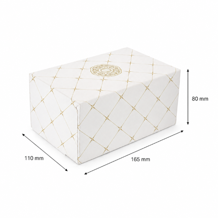 Pudełko kartonowe rozeta 16,5 cm x 11 cm x 8 cm - 15 sztuk