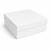 Pudełko na tort białe 32 x 32 x 10 cm - 50 sztuk