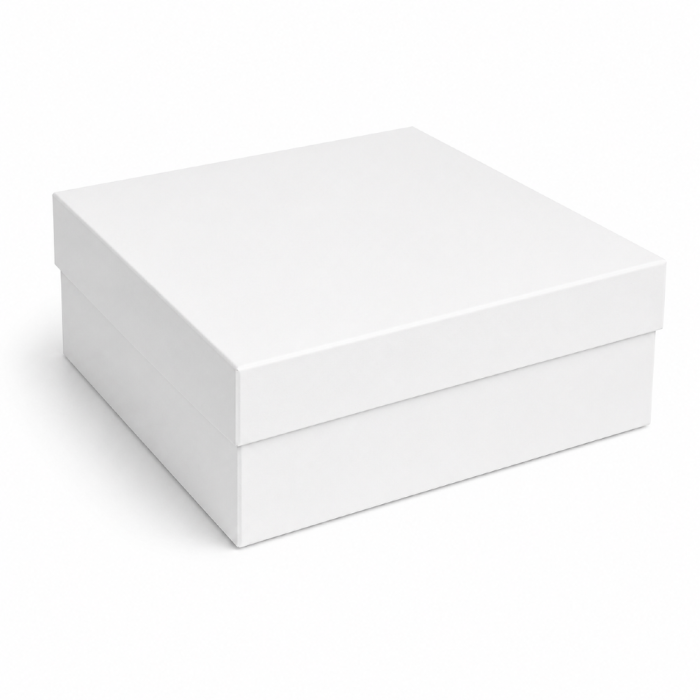 Pudełko na tort białe 32 x 32 x 10 cm - 50 sztuk