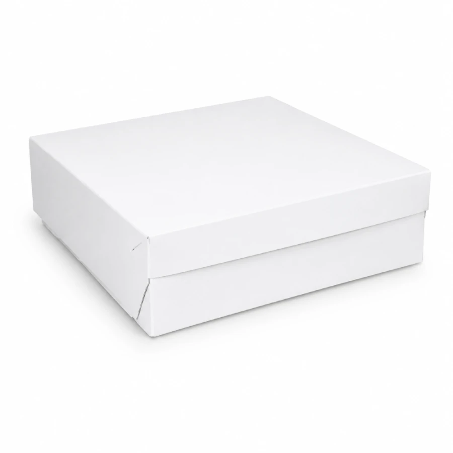 Pudełko na tort z FSC 25 cm x 25 cm x 10 cm - 50 sztuk