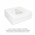 Pudełko na tort z FSC 25 cm x 25 cm x 10 cm - 50 sztuk