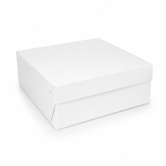 Pudełko na tort z FSC 22 cm x 22 cm x 9 cm - 50 sztuk