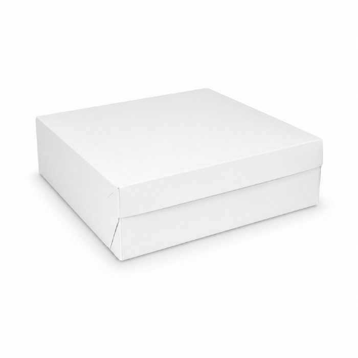 Pudełko na tort z FSC 20 cm x 20 cm x 10 cm - 50 sztuk