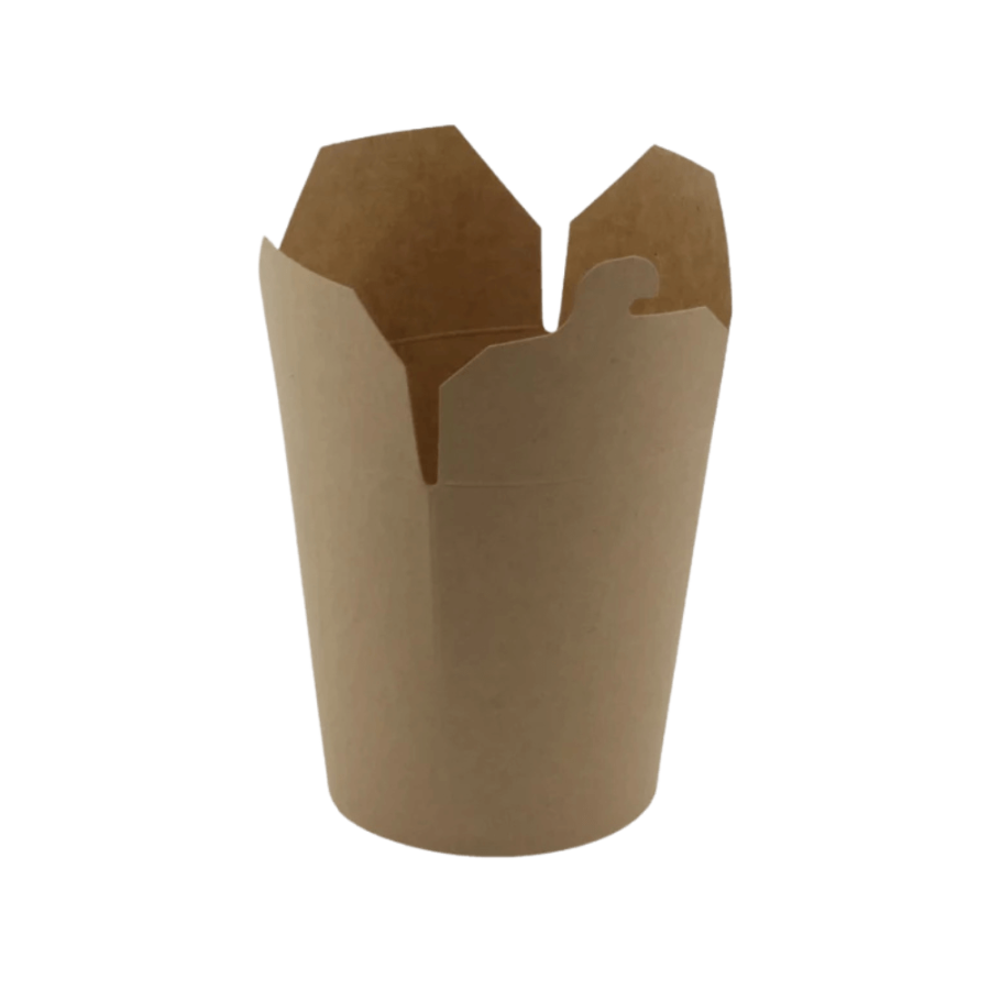 Pudełko na wynos kraft - 500 ml - 50 sztuk