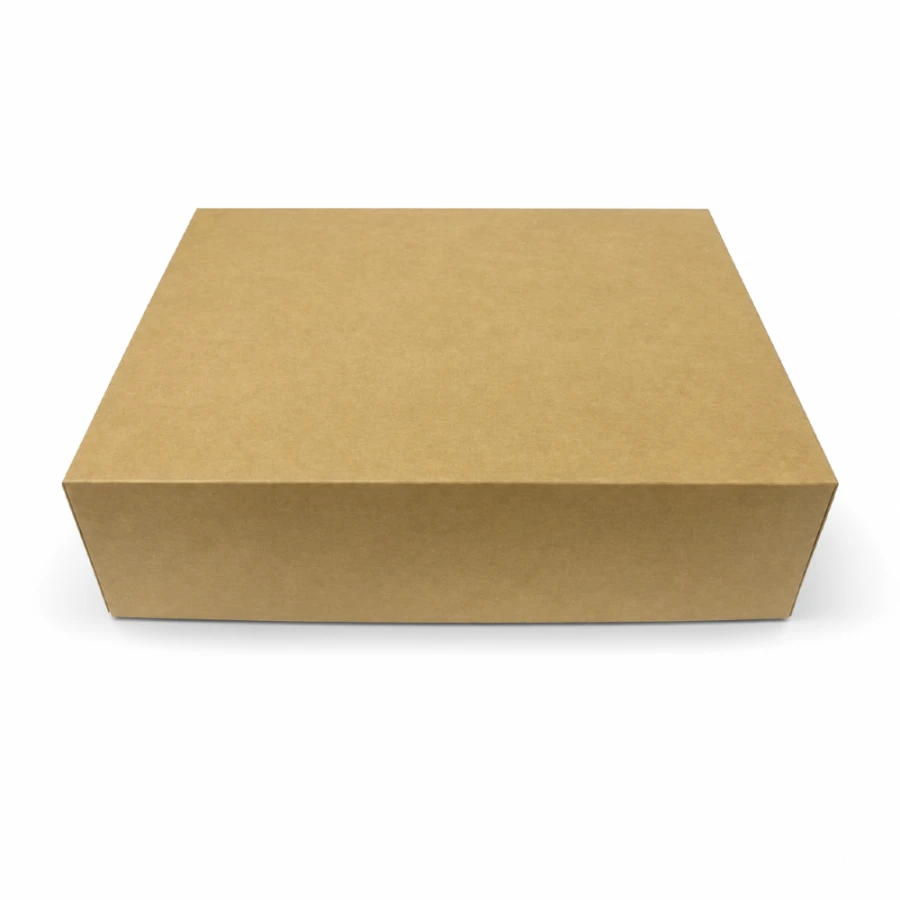Pudełko na ciastka, pączki kraft 31 cm x 22 cm x 8 cm - 50 sztuk