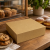 Pudełko na ciastka, pączki kraft 31 cm x 22 cm x 8 cm - 50 sztuk