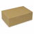 Pudełko na ciasta kraft 16,5 cm x 11 cm x 8 cm - 100 sztuk