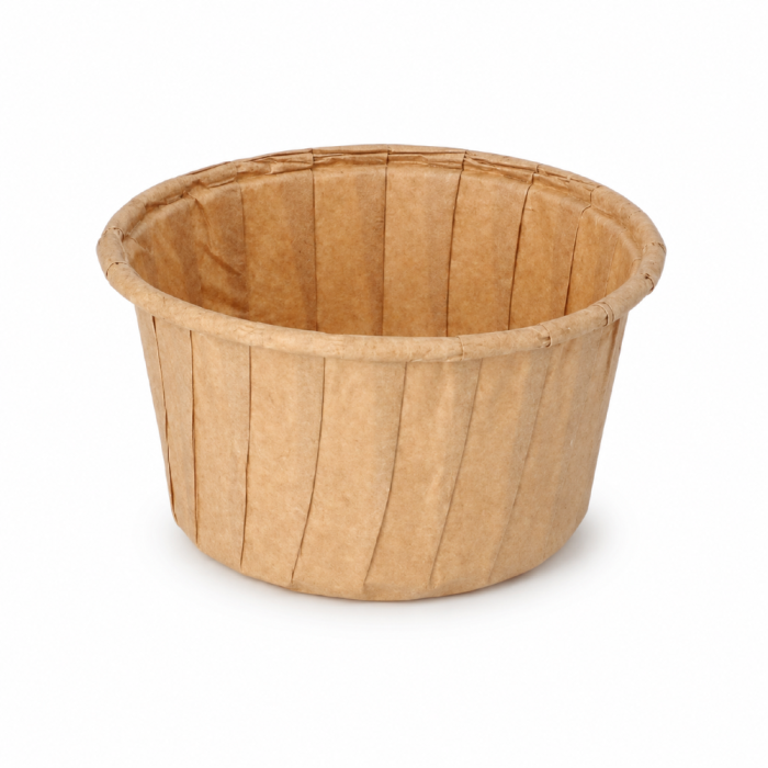 Foremka papierowa do pieczenia okrągła fi 7 cm 105 ml - 50 sztuk