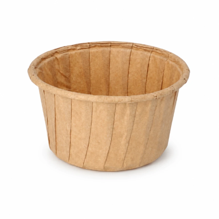 Foremka papierowa do pieczenia okrągła fi 7 cm 105 ml - 50 sztuk