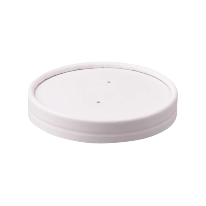 Pokrywka papierowa do pojemnika, fi 90 mm - 25 sztuk