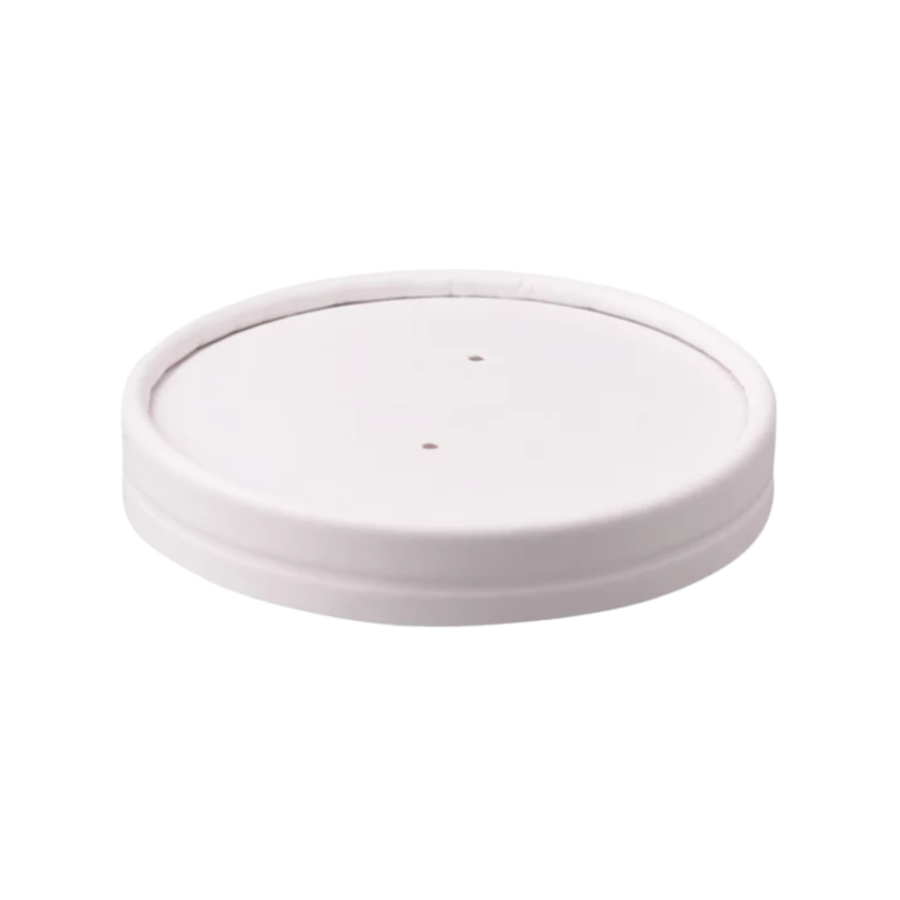 Pokrywka papierowa do pojemnika, fi 97 mm - 25 sztuk