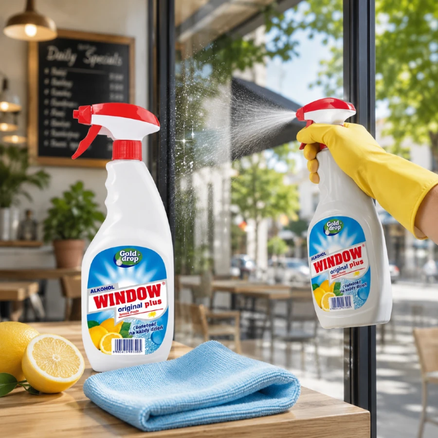 Płyn do szyb WINDOW z alkoholem Lemon Fresh 750 ml