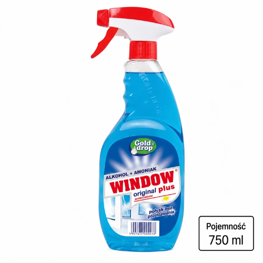Płyn do szyb WINDOW amoniak + alkohol 750ml