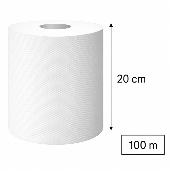 Ręcznik papierowy dwuwarstwowy 100 m