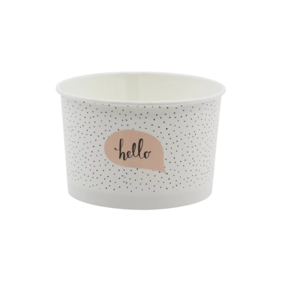 Miska papierowa, okrągła, fi 93 mm, 350 ml - 30 sztuk