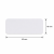 Etykieta PVC samoprzylepna do druku urządzeniem COLOP E-mark 45 x 18 mm - 50 szt