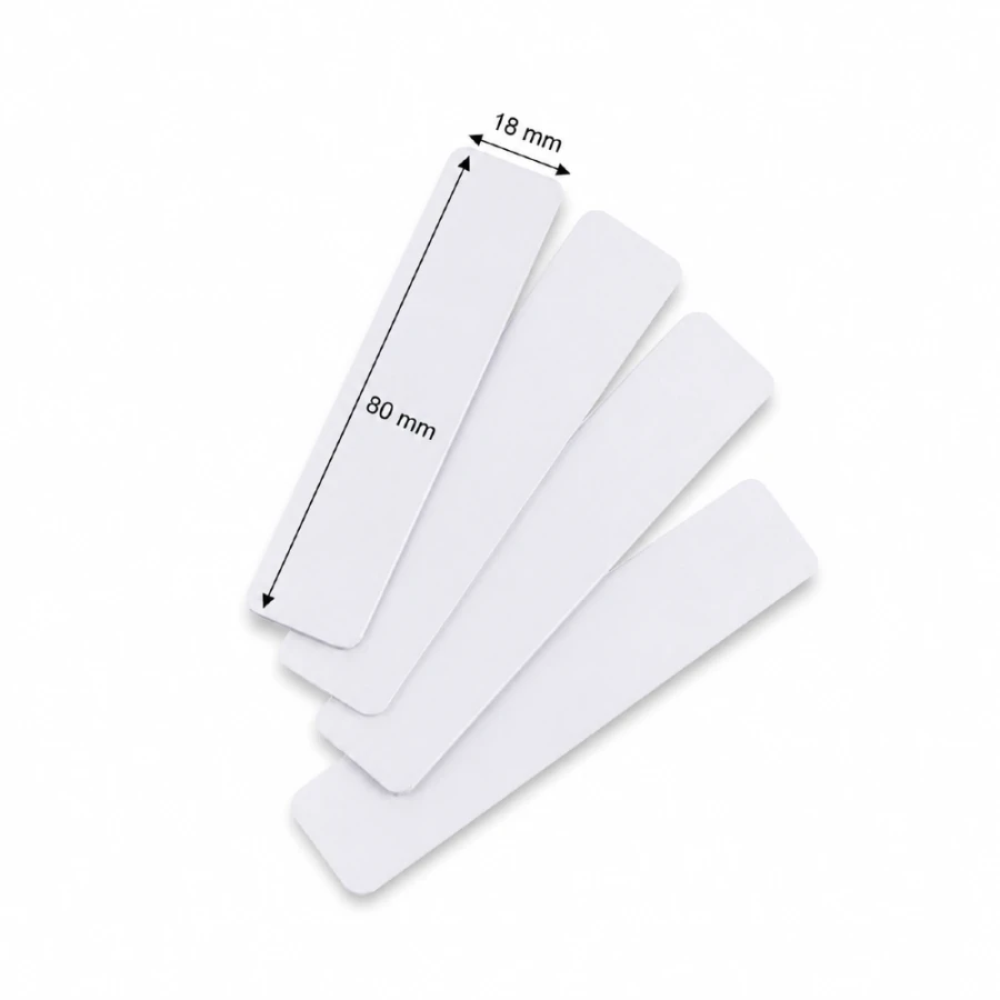 Etykieta PVC samoprzylepna do druku urządzeniem COLOP E-mark 80 x 18 mm - 50 szt