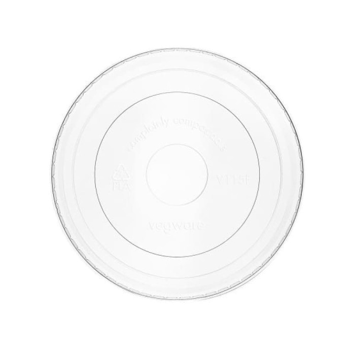 Pokrywka okrągła PLA fi 115 mm - 50 sztuk