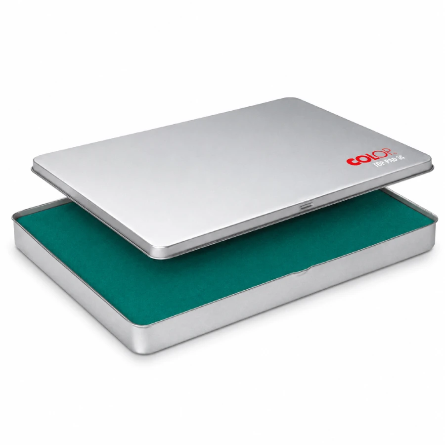Poduszka wielkoformatowa do stempli - TOP PAD-2 - Zielona