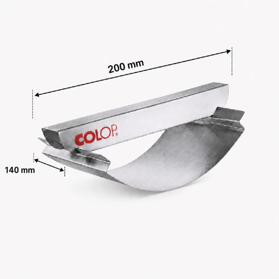 Duży stempel metalowy do znakowania 200 mm x 140 mm
