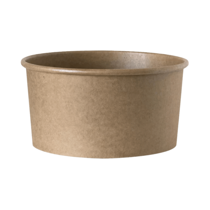 Pojemnik papierowy, okrągły, fi 149 mm, 1000 ml - 50 sztuk