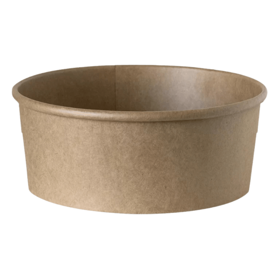 Pojemnik papierowy, okrągły, fi 184 mm, 1300 ml - 50 sztuk