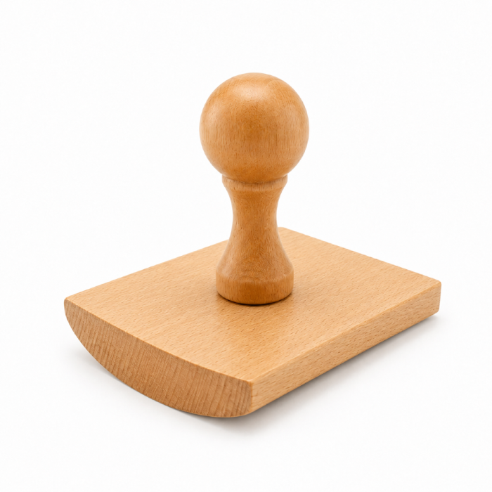 Duży stempel drewniany do znakowania 100 mm x 90 mm