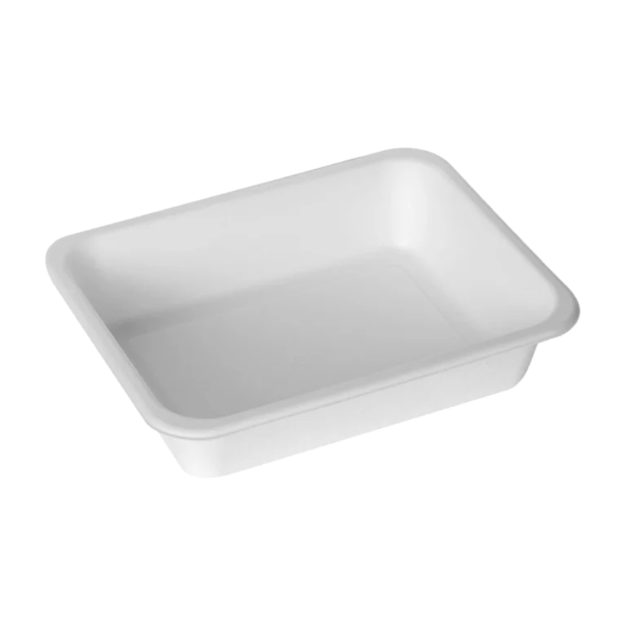 Pojemnik do zgrzewania jednodzielny 22,7 cm x 17,8 cm x 5 cm - 50 sztuk