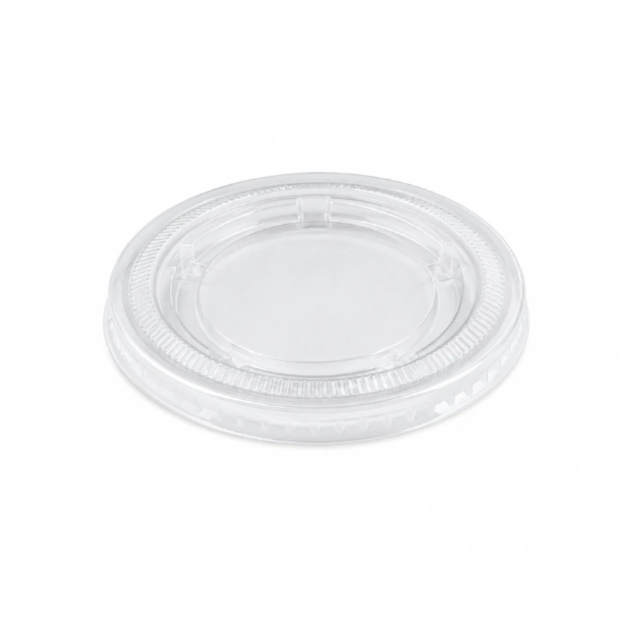 Pokrywka PET do pojemnika na sosy i dipy fi 44 mm - 50 sztuk